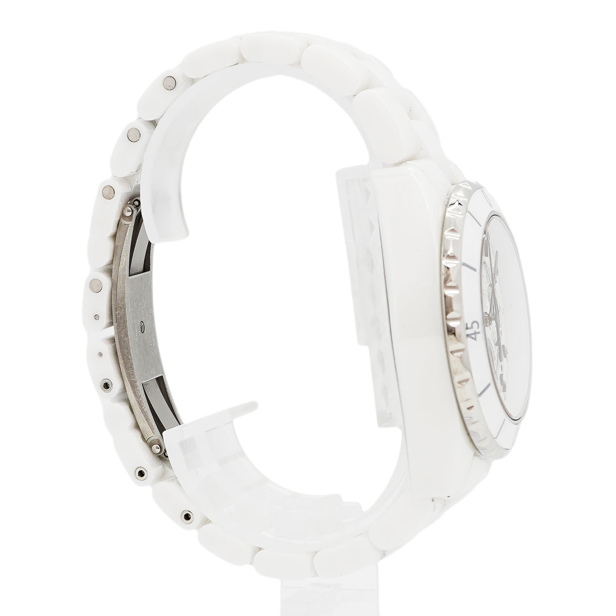 【6wfa0012】シャネル J12 クロノ H1007 白文字盤【中古】腕時計 メンズ