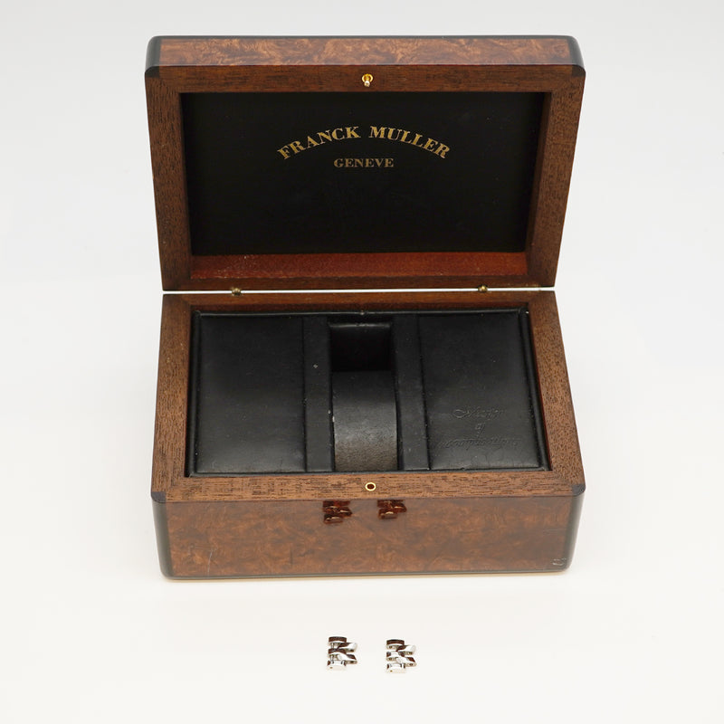 【6wfa0031】フランクミュラー トノウカーベックス 1752QZ シルバー文字盤【中古】腕時計 レディース