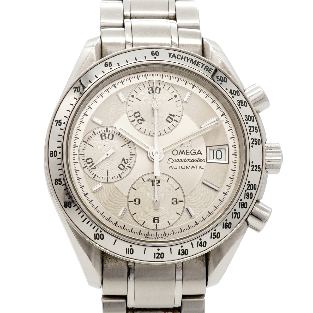 【6wfc0191】オメガ スピードマスター 3513.30 シルバー文字盤【中古】腕時計 メンズ