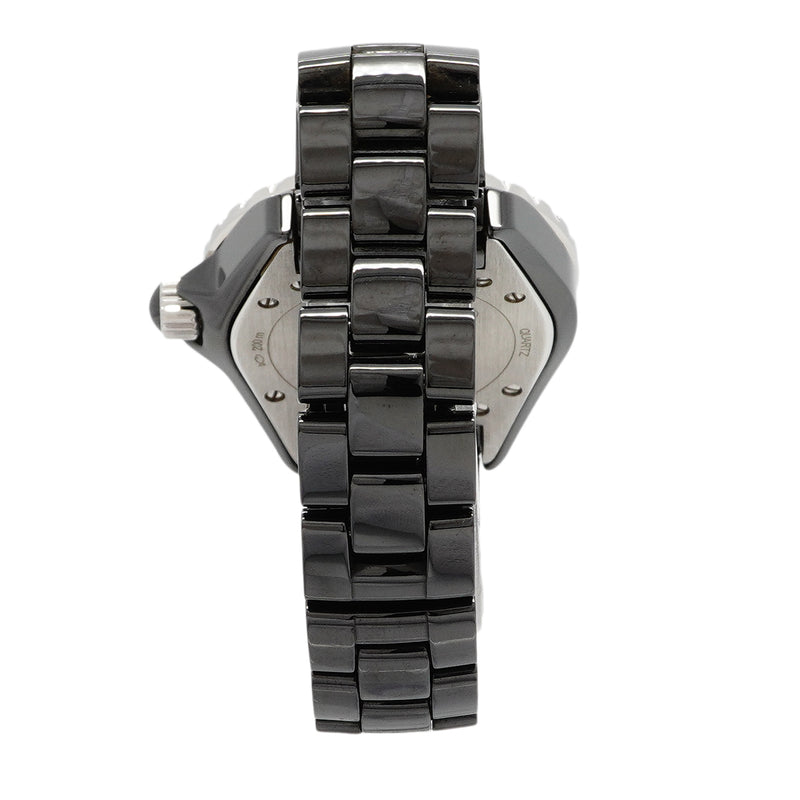 【6wfc0205】シャネル J12 H0682 黒文字盤【中古】腕時計 レディース