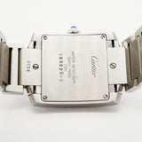 【6wfc0211】カルティエ タンクフランセーズMM W51003Q3 アイボリー文字盤【中古】腕時計 メンズ レディース ユニセックス