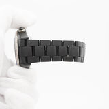 【6wfc0212】シャネル J12 スーパーレッジェーラ H3409 黒文字盤【中古】腕時計 メンズ