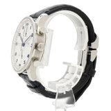 【6wfc0219】IWC アイダブリューシー シャフハウゼン ポルトキーゼ クロノグラフ IW371605 シルバー文字盤【中古】腕時計 メンズ