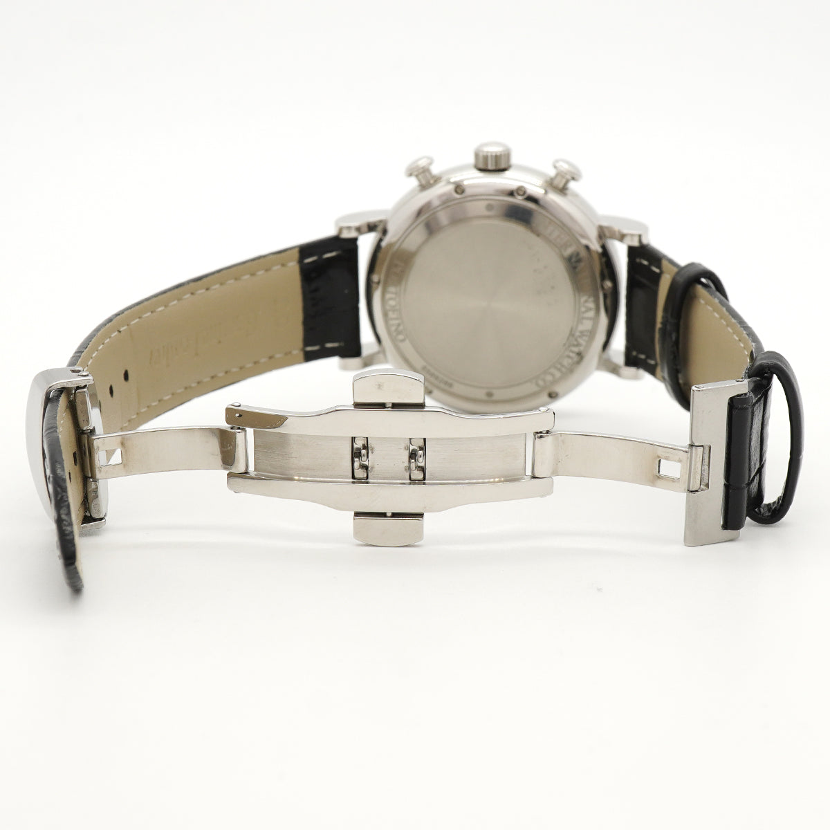 【6wfc0220】IWC アイダブリューシー シャフハウゼン ポートフィノ クロノグラフ IW391008 黒文字盤【中古】腕時計 メンズ