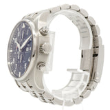 【6wfc0221】IWC アイダブリューシー シャフハウゼン パイロットウォッチ プティ プランス IW377717 青文字盤【中古】腕時計 メンズ
