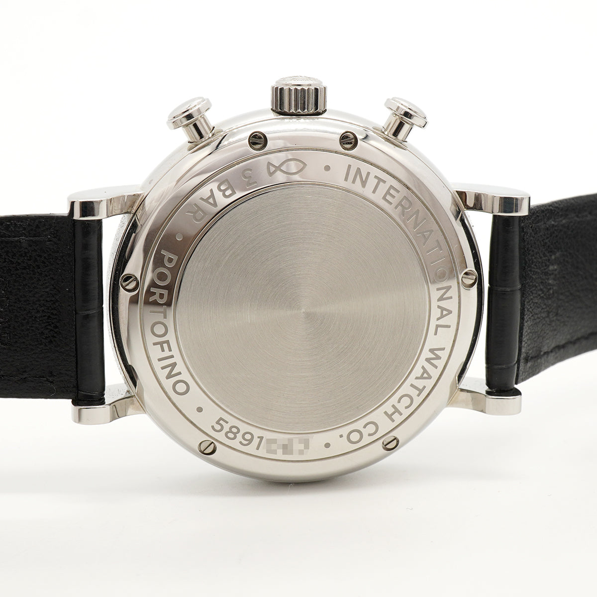 【6wfc0222】IWC アイダブリューシー シャフハウゼン ポートフィノ クロノグラフ IW391036 青文字盤【中古】腕時計 メンズ
