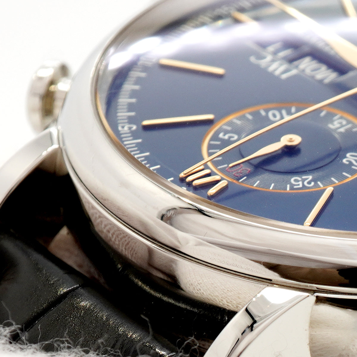 【6wfc0222】IWC アイダブリューシー シャフハウゼン ポートフィノ クロノグラフ IW391036 青文字盤【中古】腕時計 メンズ