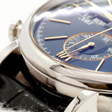 【6wfc0222】IWC アイダブリューシー シャフハウゼン ポートフィノ クロノグラフ IW391036 青文字盤【中古】腕時計 メンズ