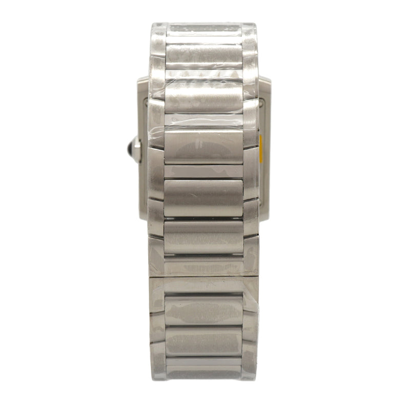 【6wfc0224】カルティエ タンクフランセーズMM WSTA0074 シルバー文字盤【中古】腕時計 ボーイズ