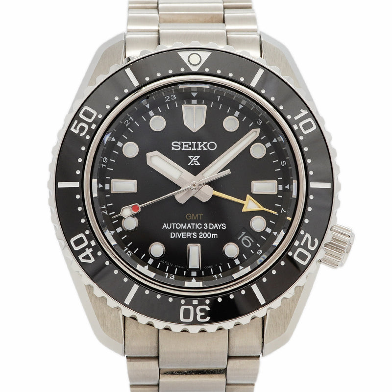 【6wfc0232】セイコー プロスペックス SBEJ011/6R54-00D0 黒文字盤【中古】腕時計 メンズ