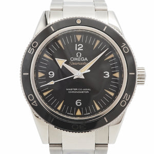 ★最終価格★SALE【6wfc0238】オメガ シーマスター300 マスターコーアクシャル 233.30.41.21.01.001 黒文字盤【中古】腕時計 メンズ