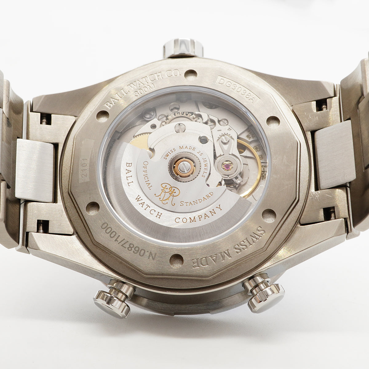 【6wfd0296】ボールウォッチ ロードマスター パイロット GMT DG3038A-S2CJ-BK 黒文字盤【中古】腕時計 メンズ