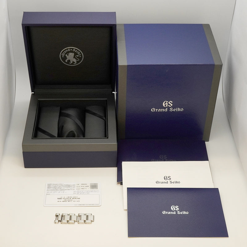 【6wfd0319】セイコー グランドセイコー ヘリテージコレクション SBGX261/9F62-0AB0 黒文字盤【中古】腕時計 メンズ