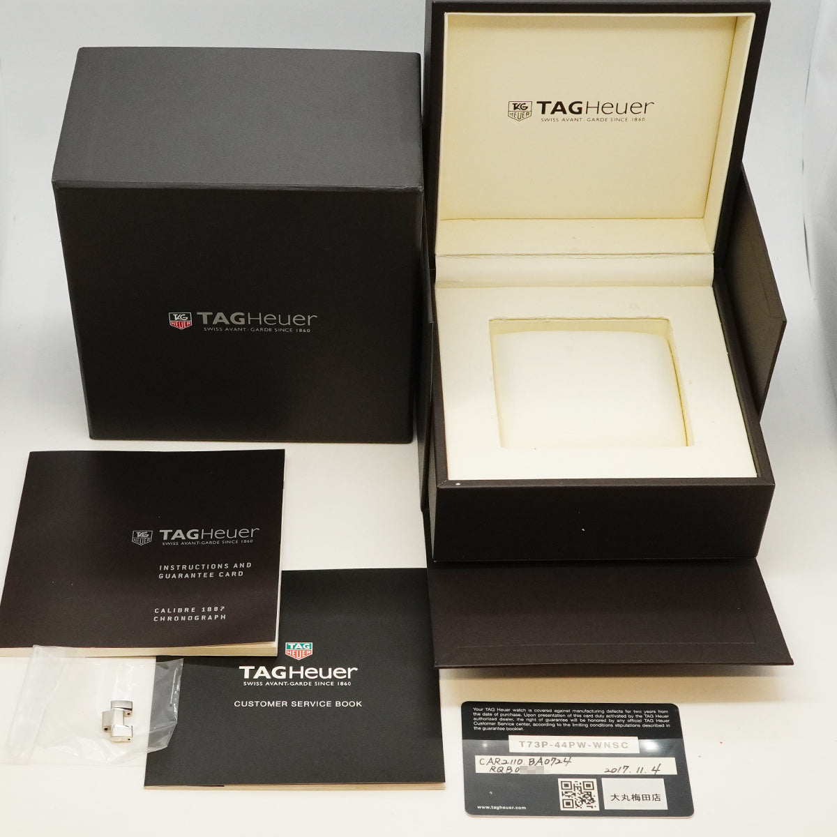 【6wfd0329】タグホイヤー カレラ キャリバー1887 CAR2110 黒文字盤【中古】腕時計 メンズ