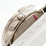 【6wfd0330】ティファニー アトラス カクテル ラウンド WG ダイヤ Z1901.10.40E10A40B 黒文字盤【中古】腕時計 レディース