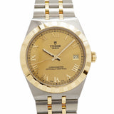 【6wfd0333】チュードル ロイヤル 36ｍｍ 2836C1A3 ゴールド文字盤【中古】腕時計 ボーイズ