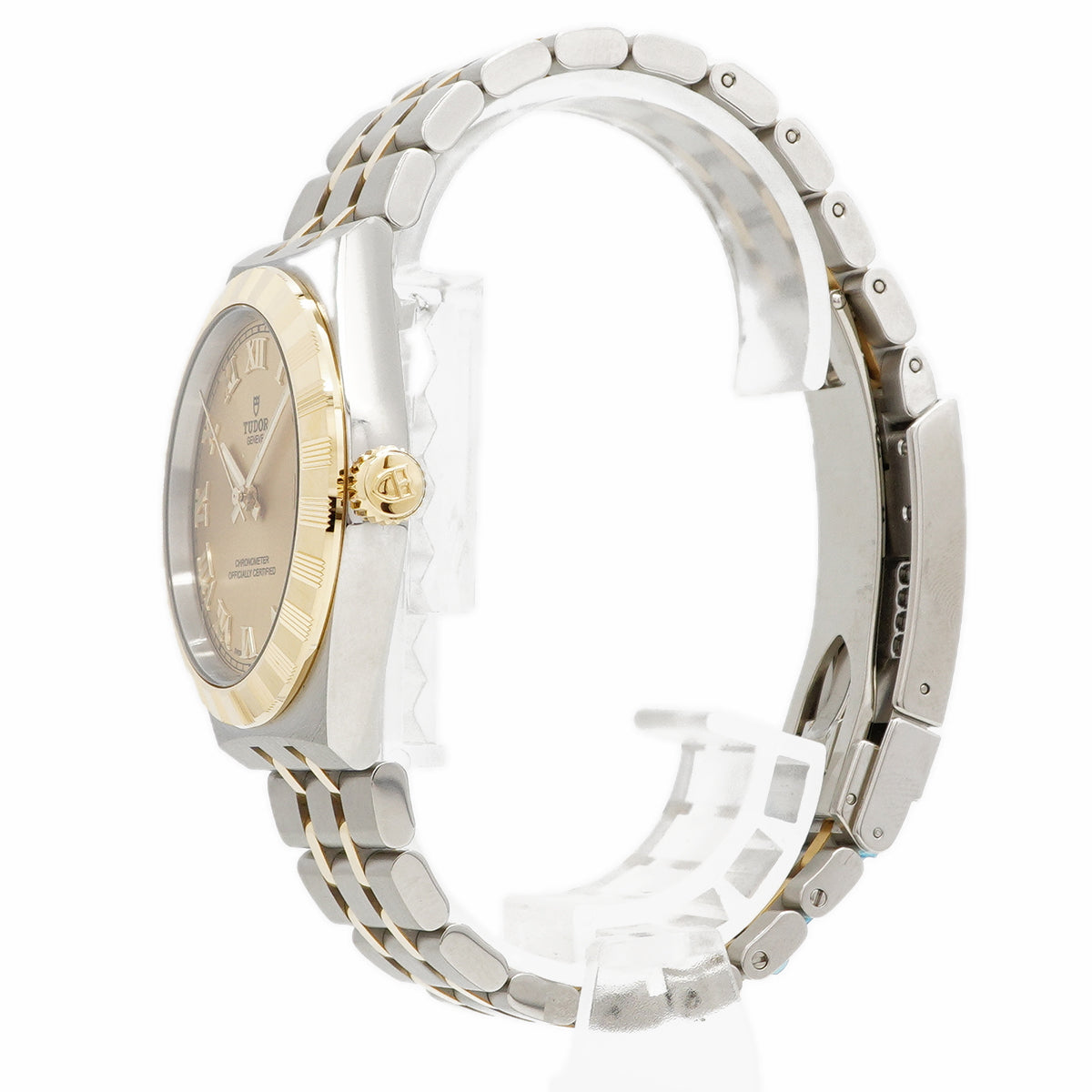 【6wfd0333】チュードル ロイヤル 36ｍｍ 2836C1A3 ゴールド文字盤【中古】腕時計 ボーイズ