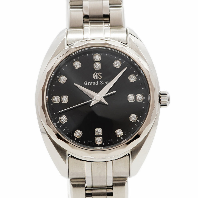 【6wga0031】セイコー グランドセイコー マスターショップ限定 STGF331/4J51-0AG0 黒文字盤【中古】腕時計 レディース