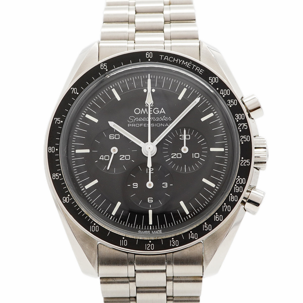 【6wga0042】オメガ スピードマスター プロフェッショナル 310.30.42.50.01.00 1 黒文字盤【中古】腕時計 メンズ