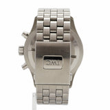【6wga0043】IWC アイダブリューシー シャフハウゼン パイロットウォッチ クロノグラフ IW377710 黒文字盤【中古】腕時計 メンズ