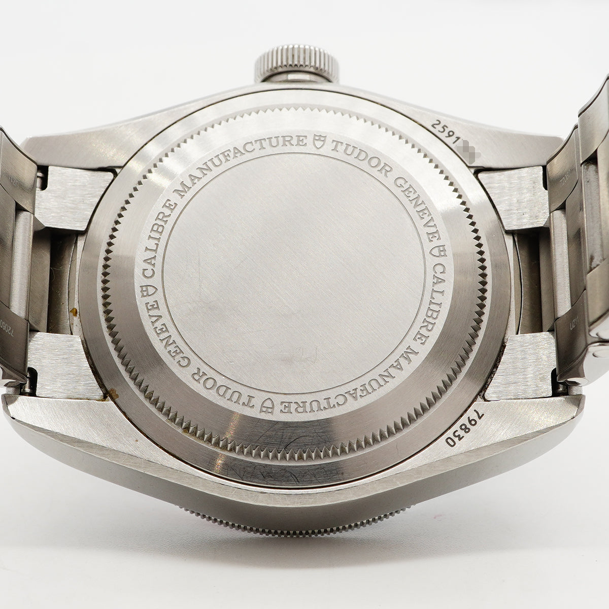 【6wgb0082】チュードル ブラックベイGMT 79830RB 黒文字盤【中古】腕時計 メンズ