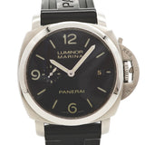 【6wgb0118】オフィチーネパネライ ルミノールマリーナ 1950 3デイズ PAM00312 黒文字盤【中古】腕時計 メンズ