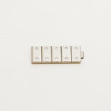 【6wgb0124】カルティエ サントスガルべSM W20056D6 シルバー文字盤【中古】腕時計 レディース