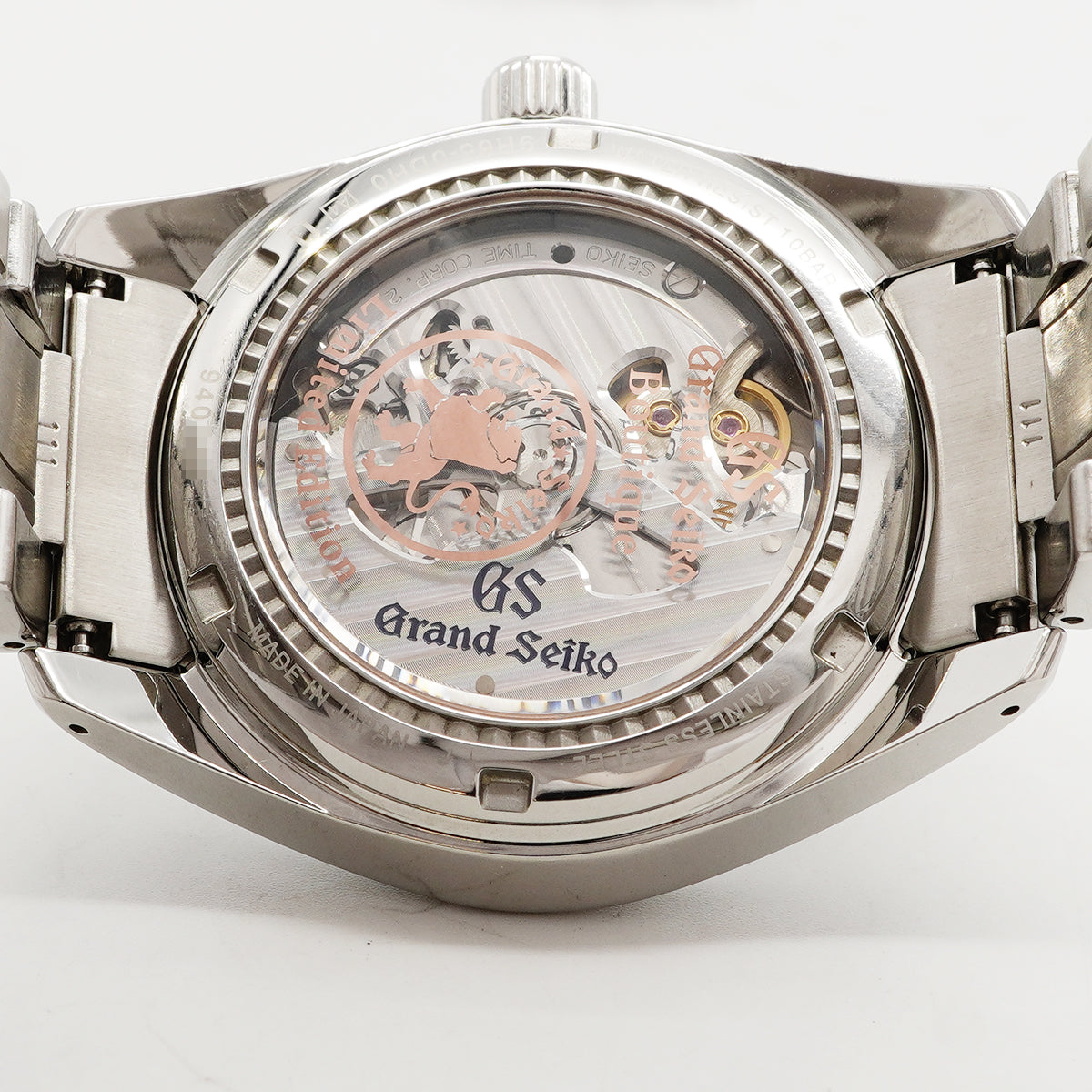 【6wgb0129】セイコー グランドセイコー ヘリテージコレクション SBGA401/9R65-0DH0 黒文字盤【中古】腕時計 メンズ