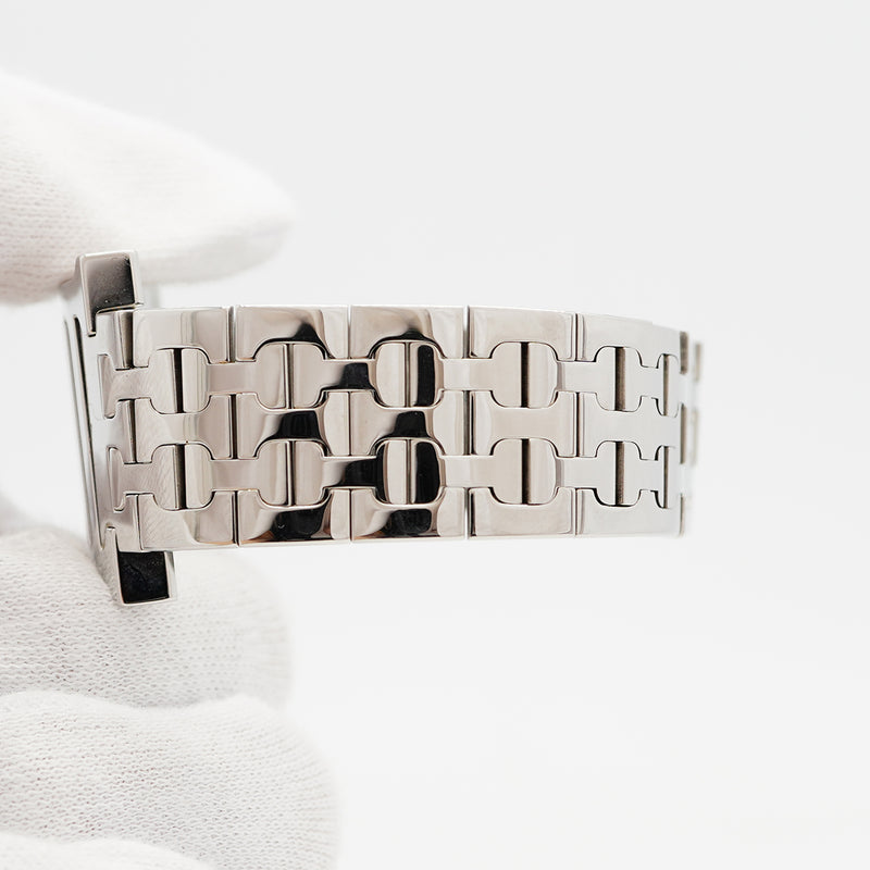【6wgb0142】エルメス Hウォッチ HH1.510 オレンジ文字盤【中古】腕時計 ボーイズ