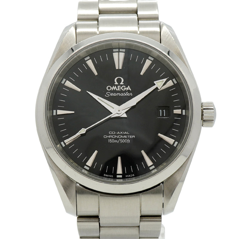【6wgb0155】オメガ シーマスター アクアテラ 2503.50 黒文字盤【中古】腕時計 メンズ