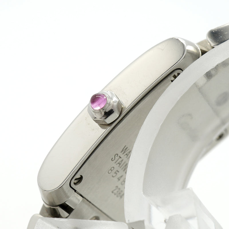 【6wgb0165】カルティエ タンクフランセーズSM W51028Q3 ピンク文字盤【中古】腕時計 レディース