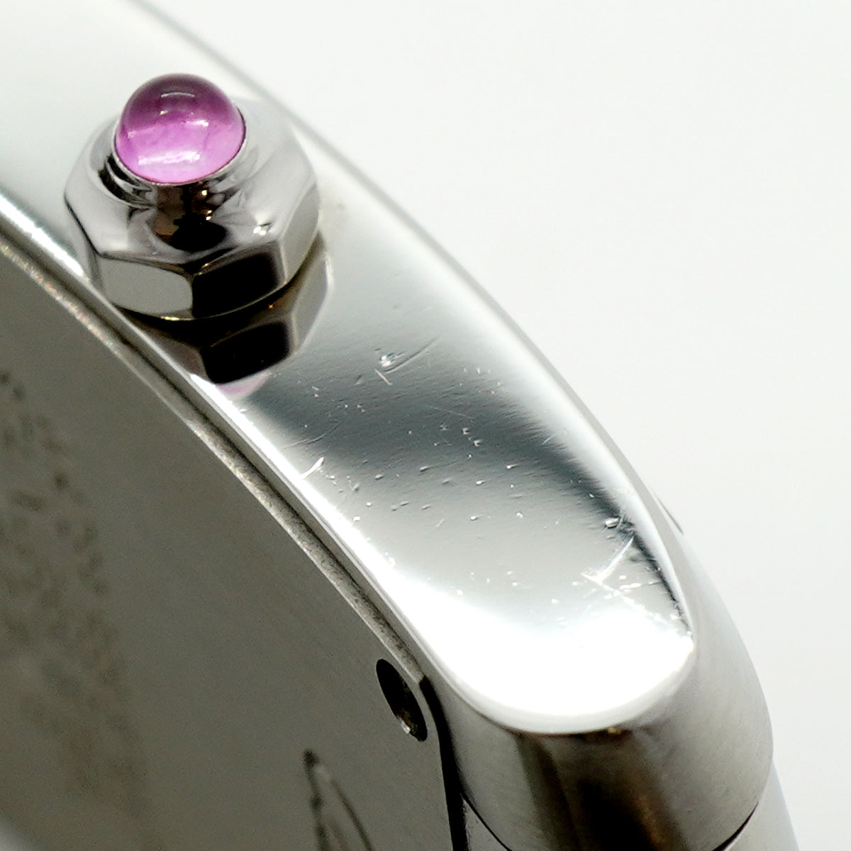 【6wgb0165】カルティエ タンクフランセーズSM W51028Q3 ピンク文字盤【中古】腕時計 レディース