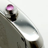 【6wgb0165】カルティエ タンクフランセーズSM W51028Q3 ピンク文字盤【中古】腕時計 レディース