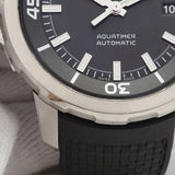 【6wgc0176】IWC アイダブリューシー シャフハウゼン アクアタイマー IW329002 黒文字盤【中古】腕時計 メンズ