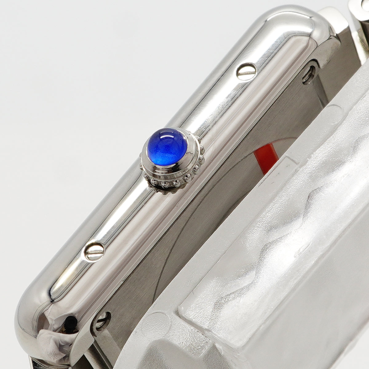 【6wgc0183】カルティエ タンクソロSM W5200013 シルバー文字盤【中古】腕時計 メンズ レディース ユニセックス