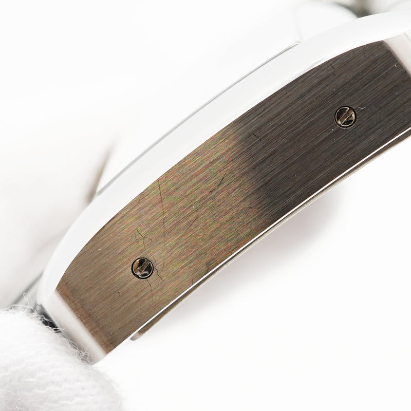 【6wgc0189】カルティエ タンクディヴァンLM W6300755 シルバー文字盤【中古】腕時計 メンズ