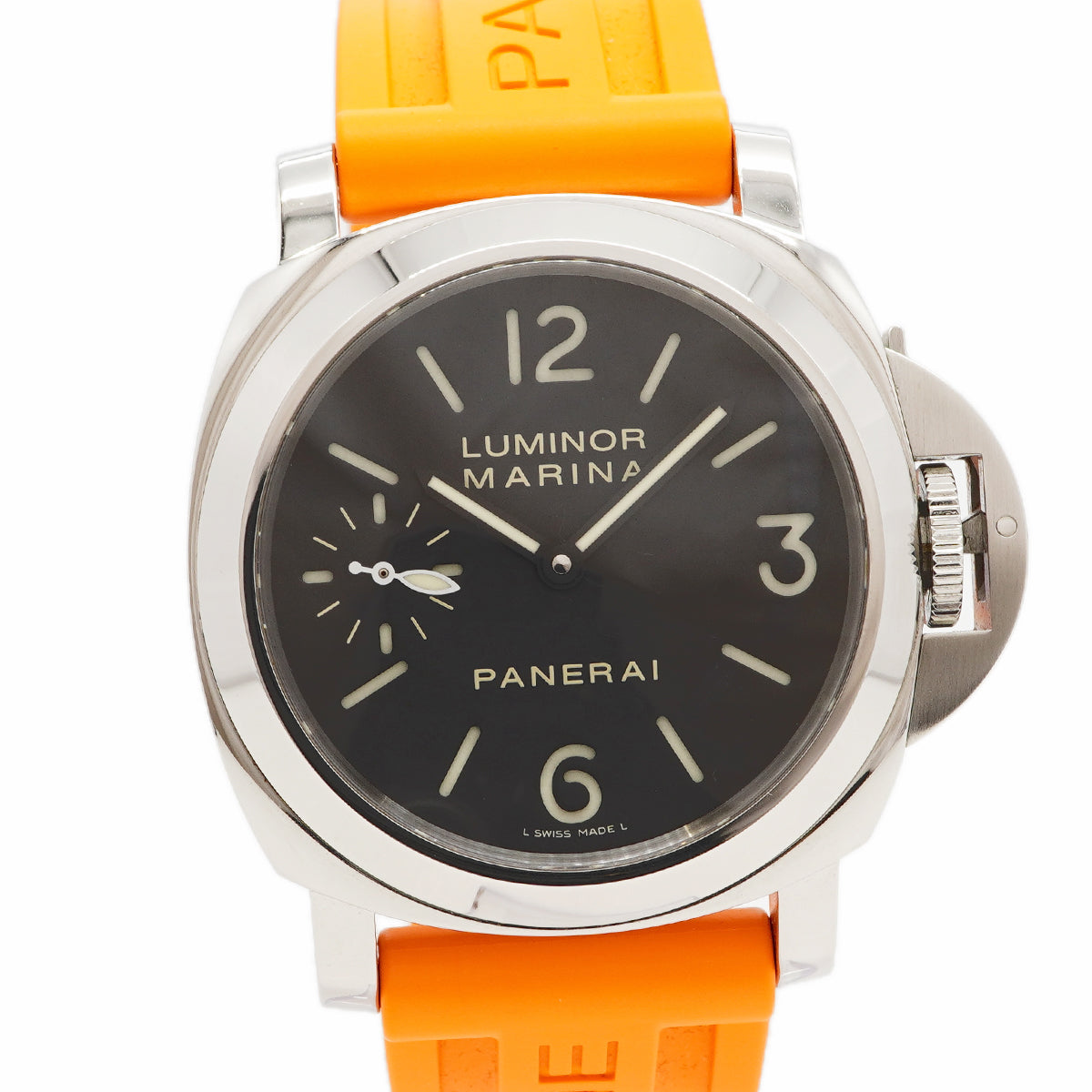 【6wgc0209】オフィチーネパネライ ルミノール マリーナ PAM00111 黒文字盤【中古】腕時計 メンズ