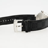 【6wgc0216】ルイヴィトン タンブール スリム ダミエグラフィット Q1D07 黒文字盤【中古】腕時計 メンズ