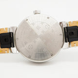 【6wgc0217】ルイヴィトン タンブール モノグラム QA072Z ブラウン文字盤【中古】腕時計 メンズ