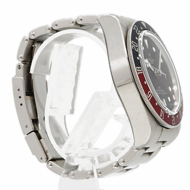 【6wgd0256】チュードル ブラックベイ GMT 79830RB 黒文字盤【中古】腕時計 メンズ