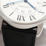 【6wgd0258】カルティエ ロンド ソロ XL WSRN0022 シルバー文字盤【中古】腕時計 メンズ
