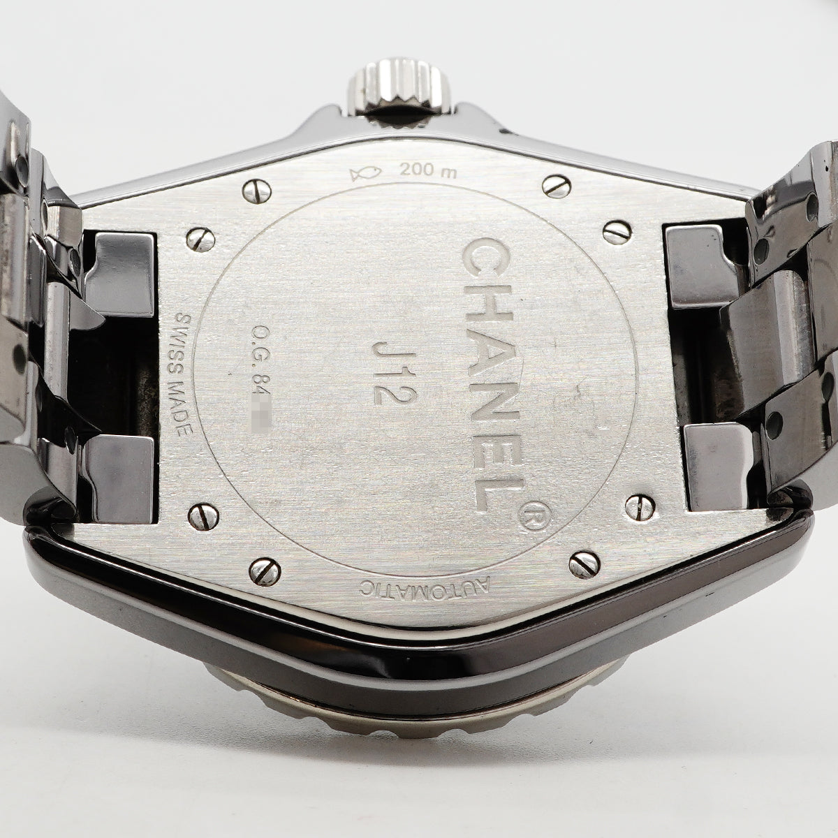 【6wgd0271】シャネル J12 クロマティック H2979 グレー文字盤【中古】腕時計 メンズ