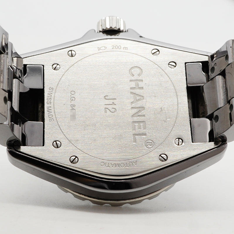 【6wgd0271】シャネル J12 クロマティック H2979 グレー文字盤【中古】腕時計 メンズ