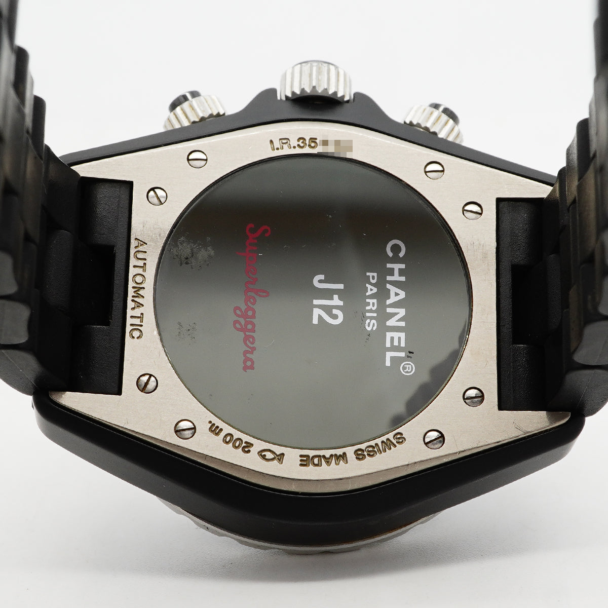 【6wgd0278】シャネル J12 スーパーレッジェーラ アニバーサリー H2681 シルバー文字盤【中古】腕時計 メンズ