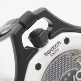 【6wgd0279】スウォッチ×オーデマ・ピゲ ロイヤルポップ OCHO NEGRO SSX03W101N 黒文字盤【中古】腕時計 メンズ レディース ユニセックス