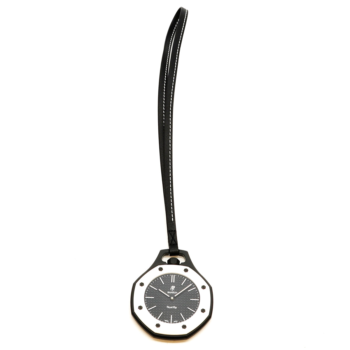 【6wgd0279】スウォッチ×オーデマ・ピゲ ロイヤルポップ OCHO NEGRO SSX03W101N 黒文字盤【中古】腕時計 メンズ レディース ユニセックス