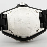 【6wgd0315】シャネル J12 GMT マットブラック H3101 黒文字盤【中古】腕時計 メンズ