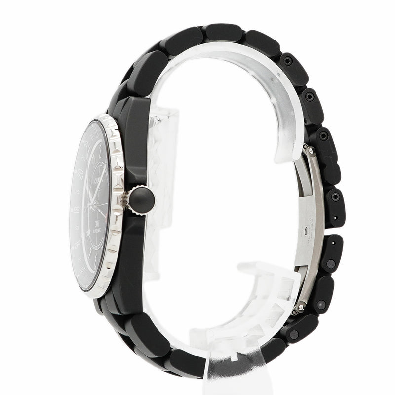 【6wgd0315】シャネル J12 GMT マットブラック H3101 黒文字盤【中古】腕時計 メンズ