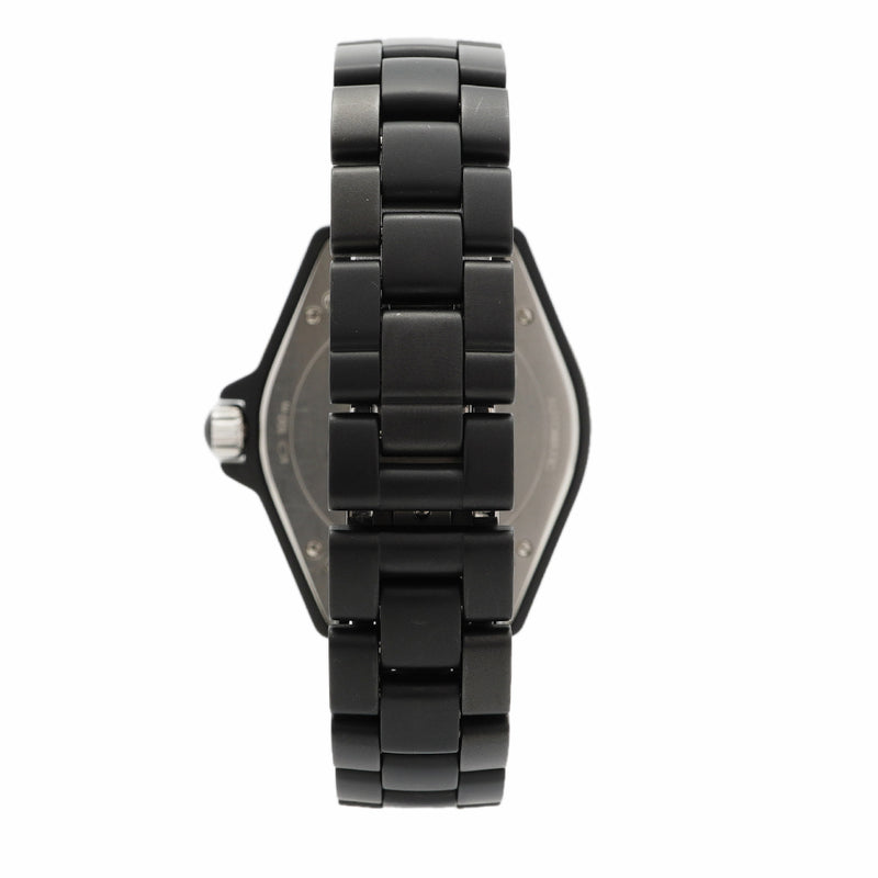 【6wgd0315】シャネル J12 GMT マットブラック H3101 黒文字盤【中古】腕時計 メンズ