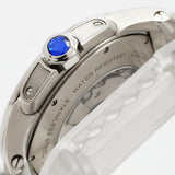 【6wgd0316】カルティエ カリブル W7100015 シルバー文字盤【中古】腕時計 メンズ